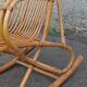 Rocking-chair en rotin , années 50/60