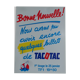 Original national lottery poster good news tac o tac