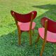 Série de 4 chaises vintage