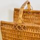 Vintage wicker basket 1960