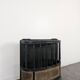 Napoleon III umbrella stand in blackened wood