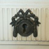 Enfilade style Louis XVI lacquered cream