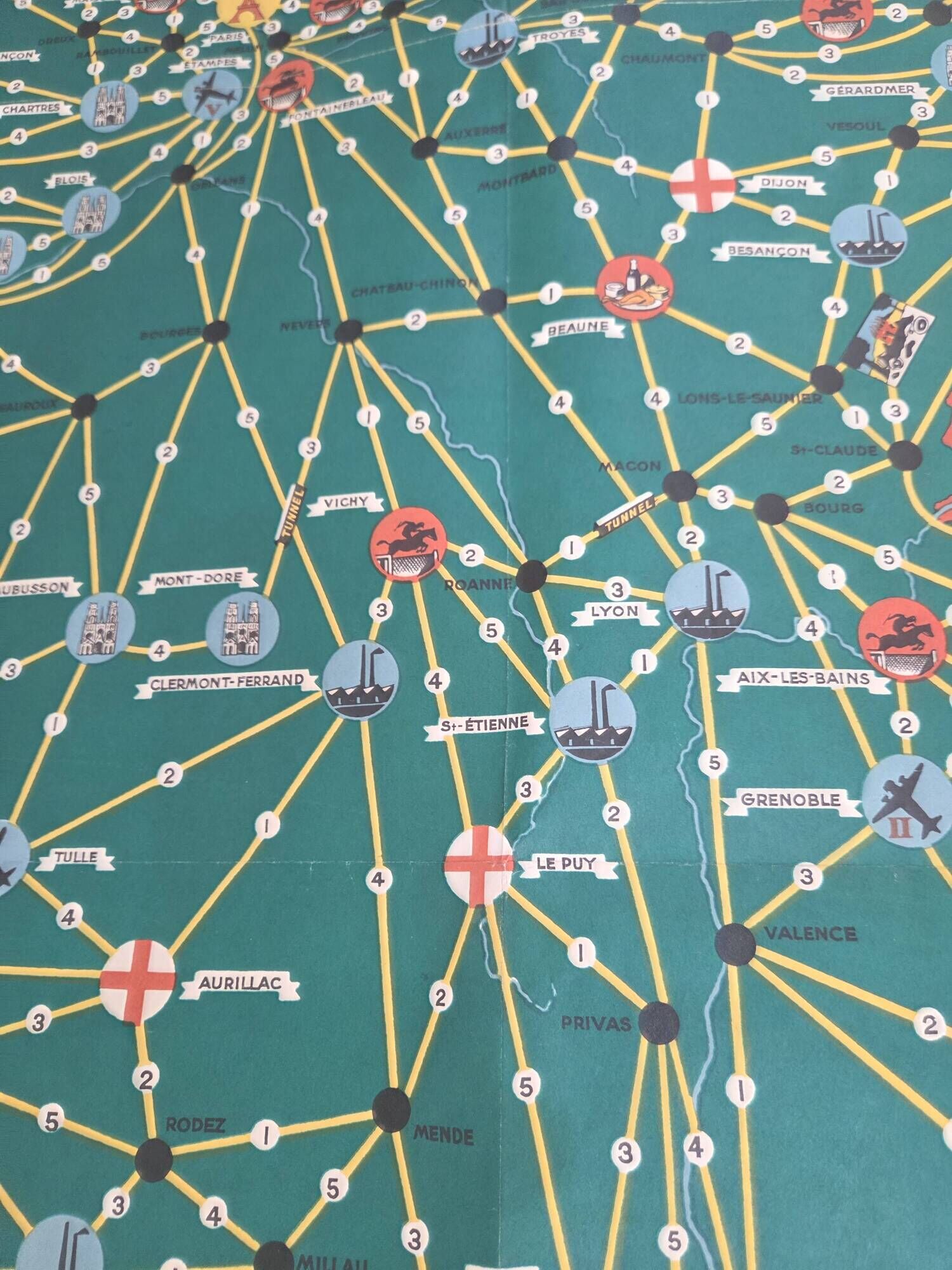 Vintage Board Game "Satarallye"