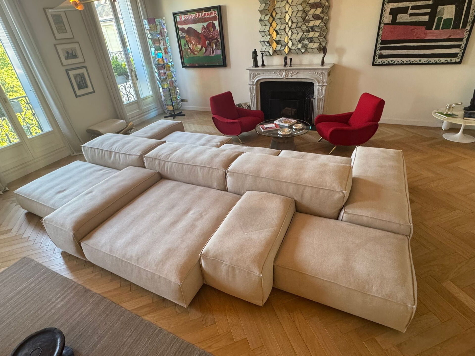 Canapé modulable contemporain Extra Soft Living Divani Sofa