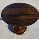Solid wood pedestal table, Ø60cm