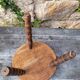 Tabouret en bois tourné