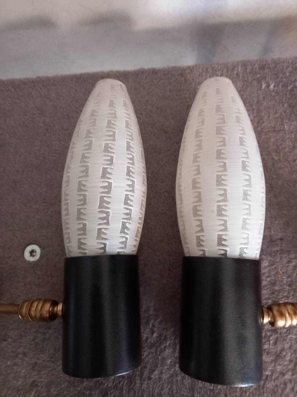 Pair of 1960s wall lights