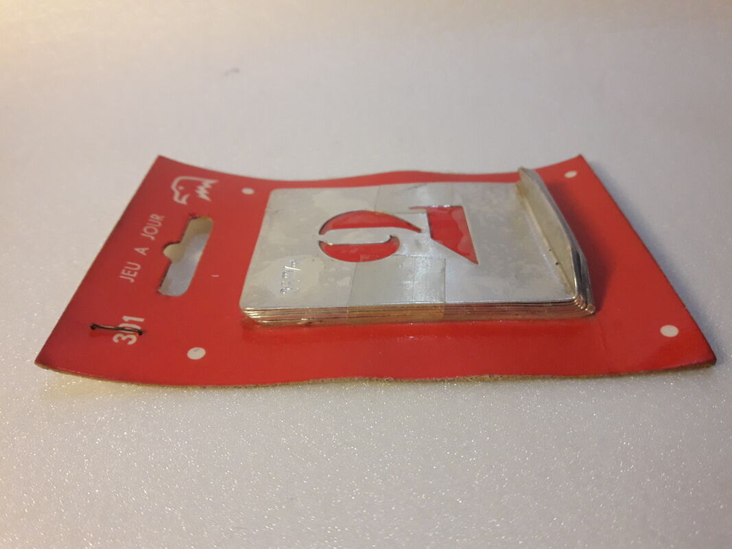 Stencils numbers 35mm vintage