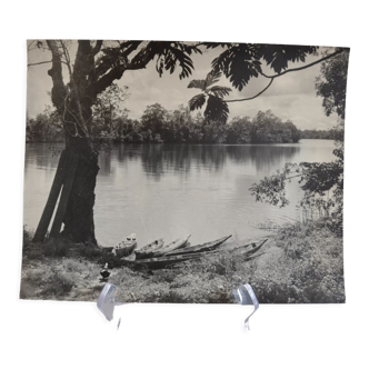 Photo argentique anonyme afrique gabon a vers 1970