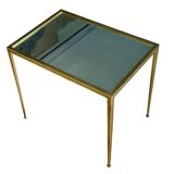 Brass coffee table from Deutsche Werkstätten