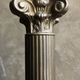 Empire style lamp - Bronze and gilded brass