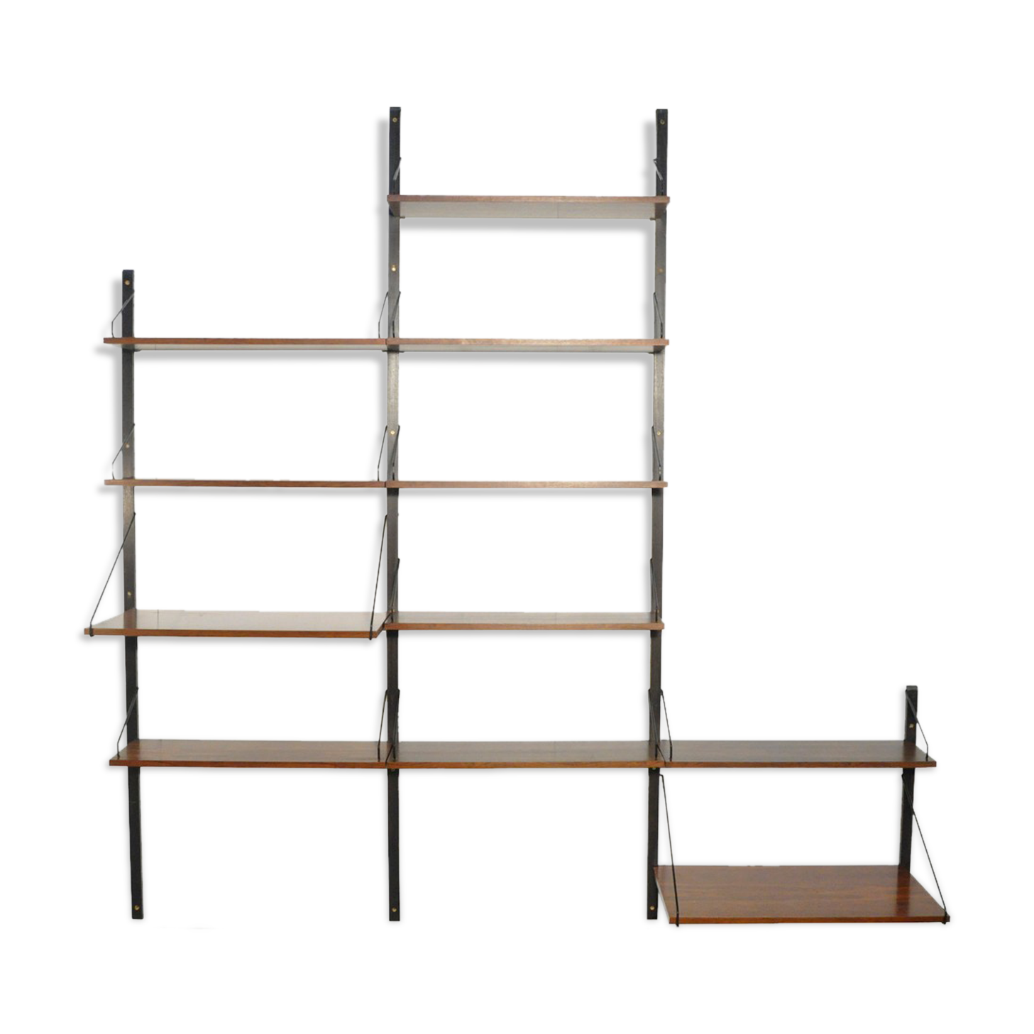 Mid century Royal System wall unit / shelving system designed by Poul Cadovius, Danish 1960s