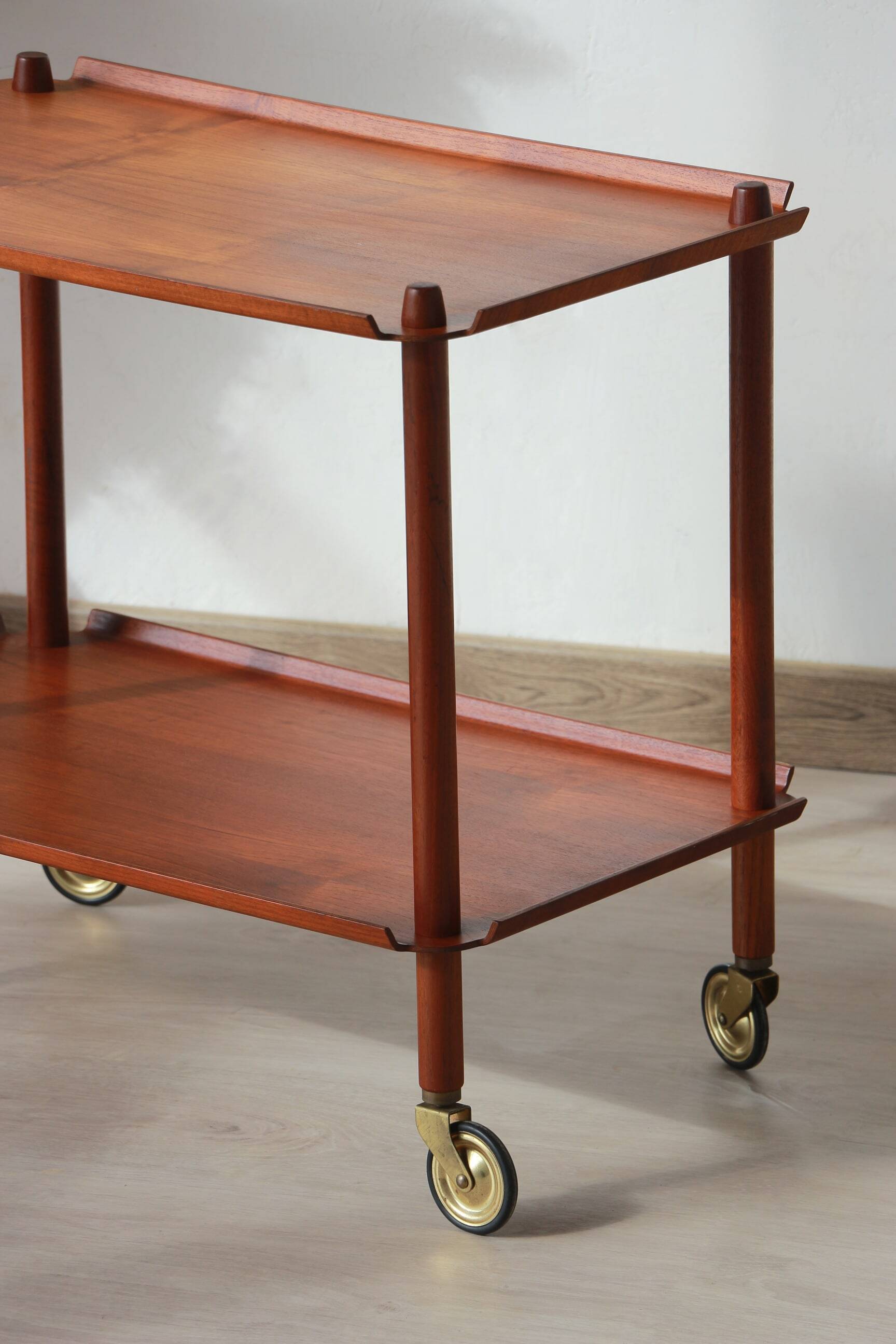 Teak trolley by Poul Hundevad for Vamdrup - Denmark - 1960