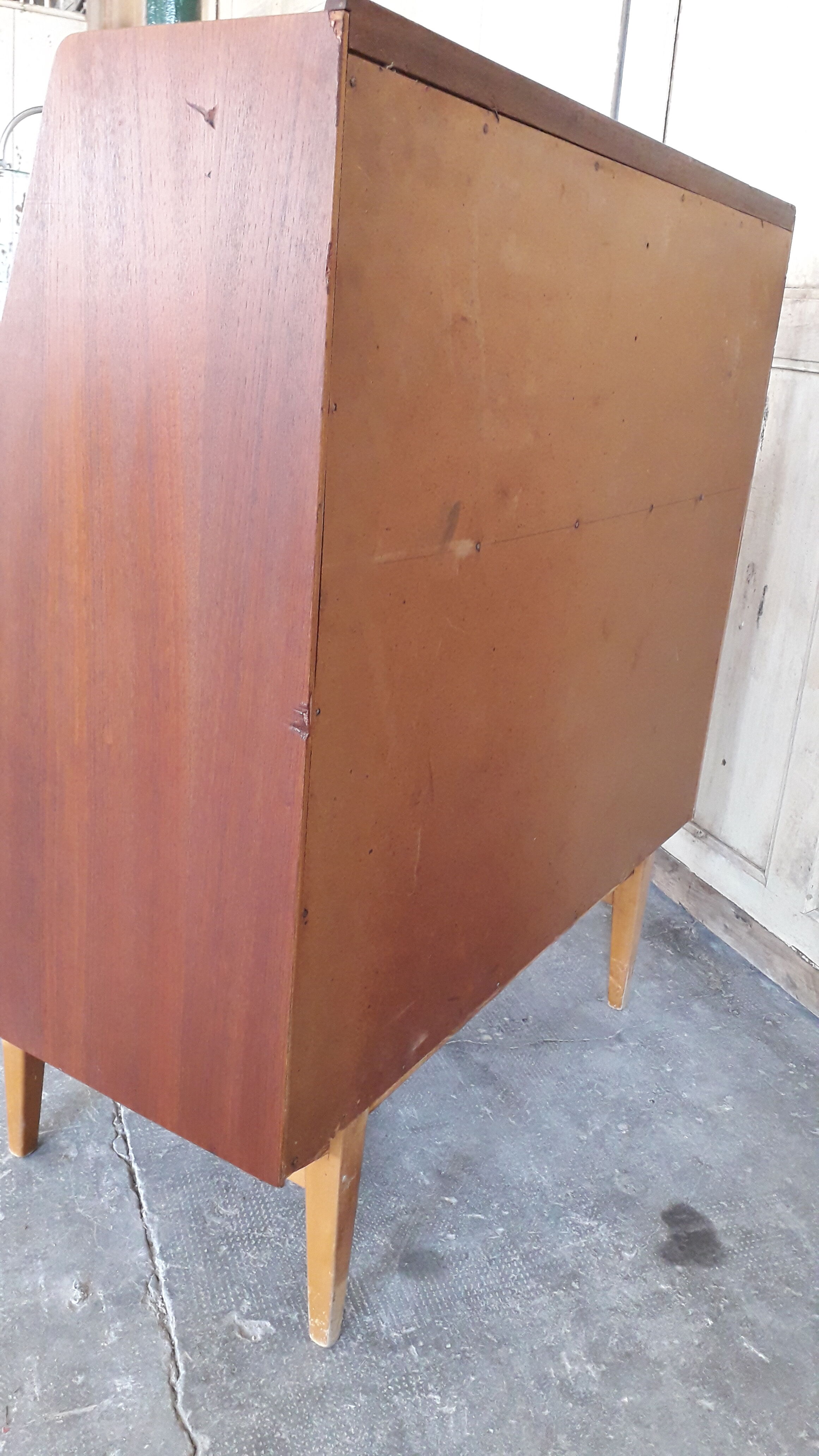 Secrétaire scandinave en teck
