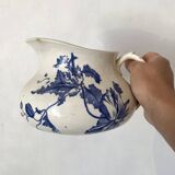 pitcher, jug in cobalt blue ironstone