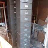 Roneo clamshell filing cabinet