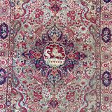 Nice old Persian kirman carpet wash 138x203 cm