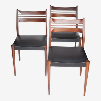 Lot de 3 chaises scandinave