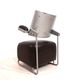 Fauteuil lounge en cuir Oscar pour Inno Oy par Harri Korhonen