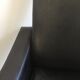 Armchair 60s black skai