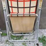 Set of two vintage folding chairs