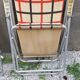 Lot de deux chaises pliantes vintage