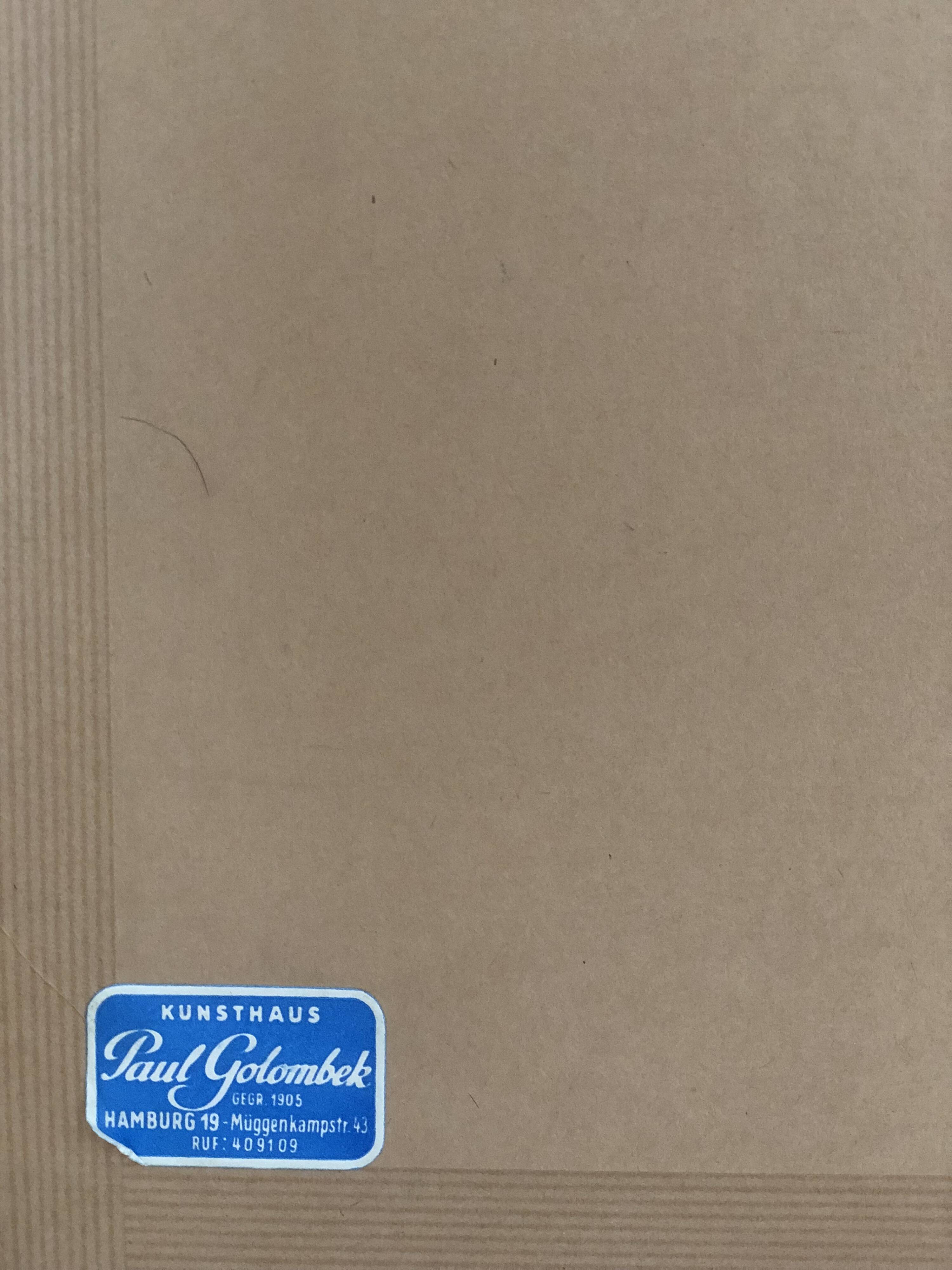 Vintage Original Landscape Oil Painting: Countryside Cottage Art