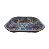 Plat carré creux faïence de Gien