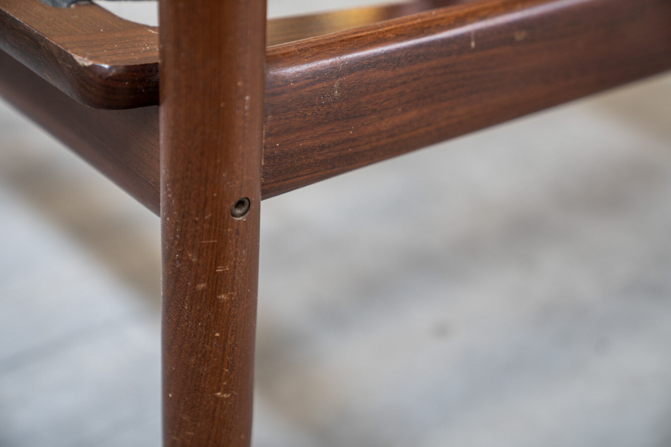 Fauteuil danois en teck par Svend Age Eriksen pour Glostrup 1960