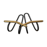 Black and gold designer wall hooks