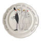 Wedding plate Jacques Charmoz