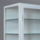 Medical iron and glass cabinet, 1940s