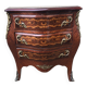 Commode style Louis XV marqueterie sauteuse