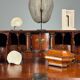 English secretary 18th century teak