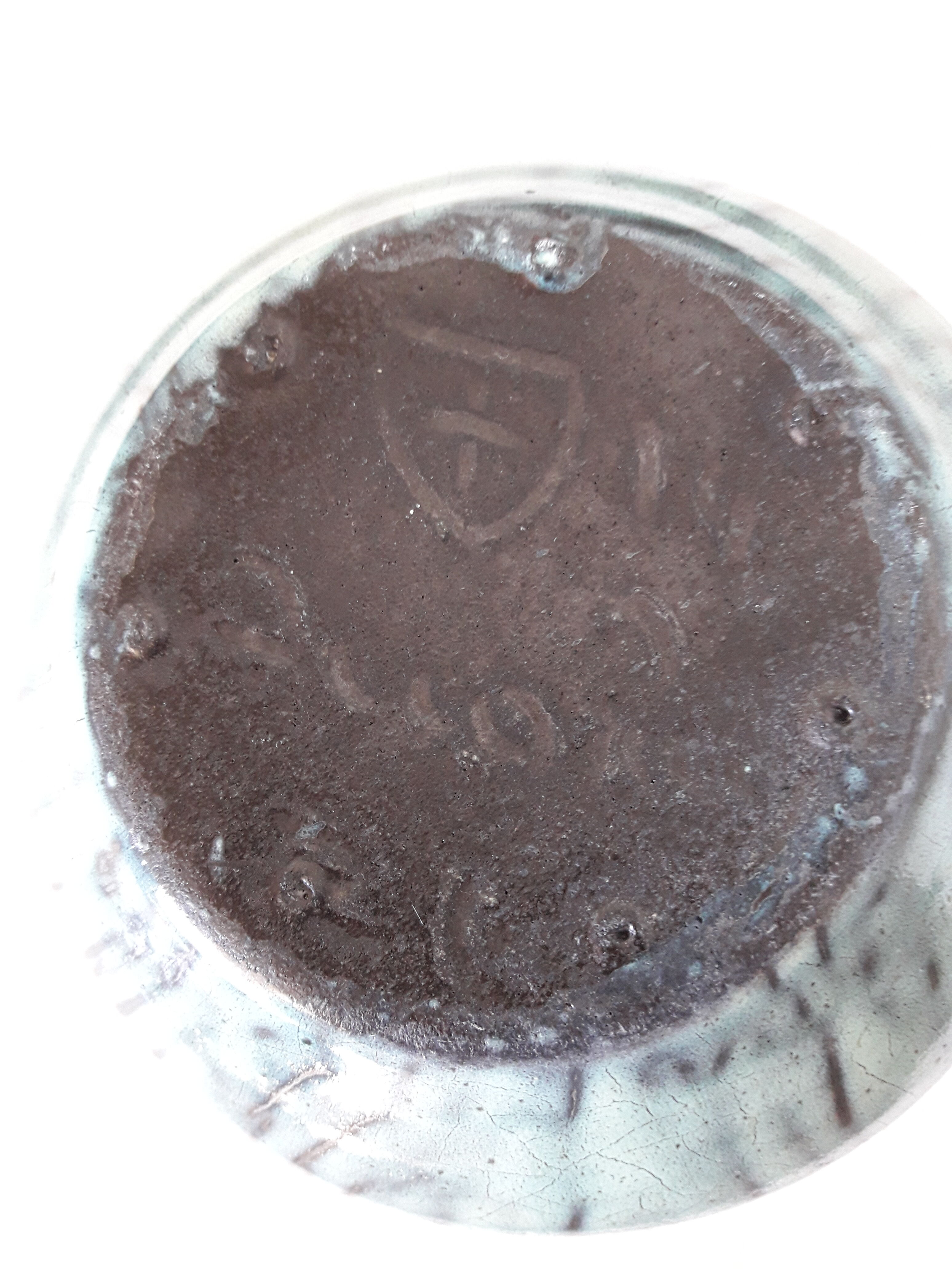 Pair of ceramic lunches Accolay 50s