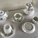 Service thé porcelaine blanche