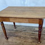 Old cherrywood bistro table