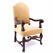 A pair of antique armchairs, Western Europe, around 1900. After renovation