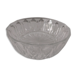 Glass bowl with cups, 70s