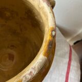 Large confit pot, salt cellar, late 19th century