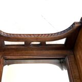 Old wall mirror shelf