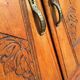 Buffet art déco plateau marbre, meuble vaisselier ancien