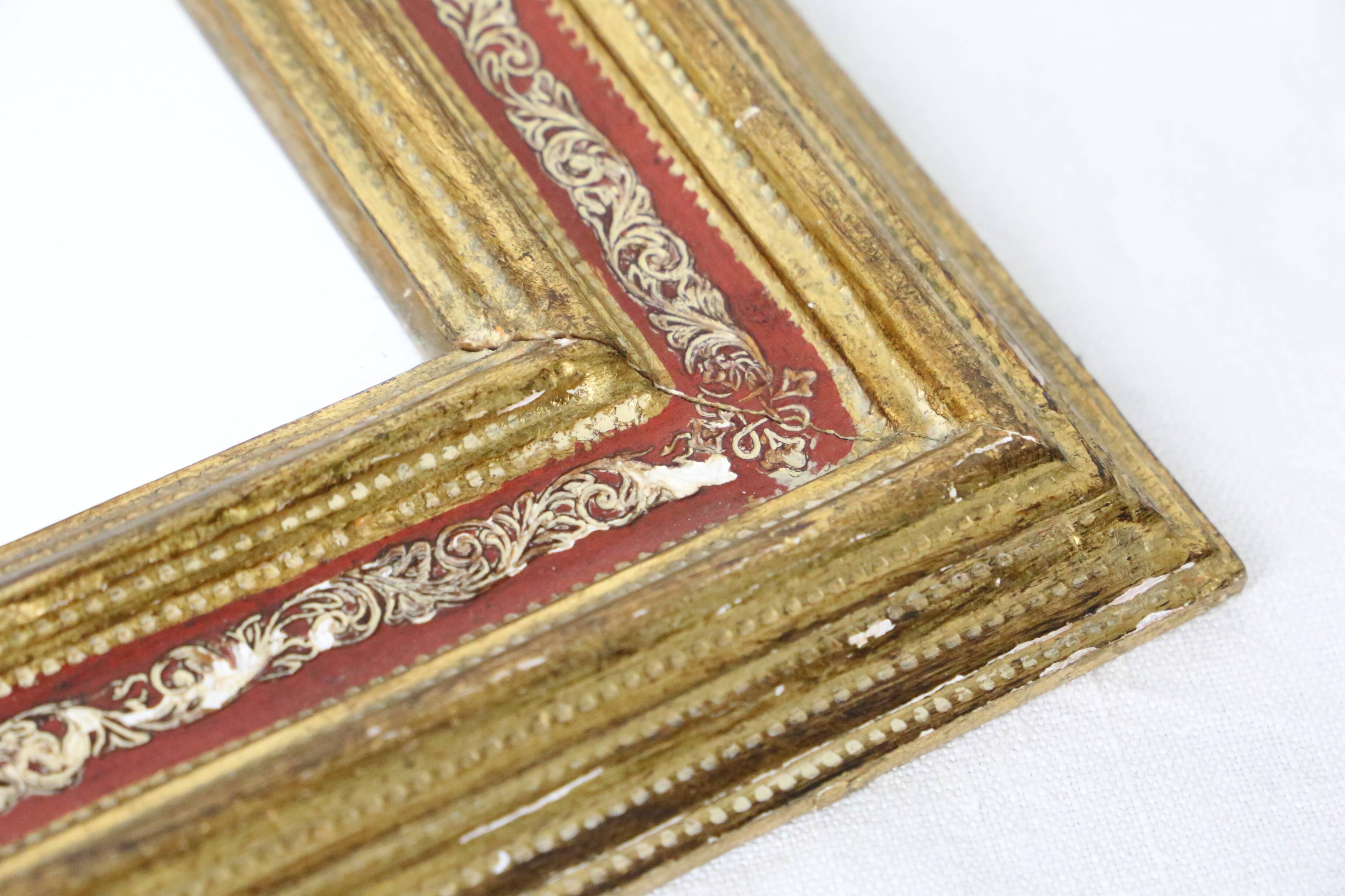 Antique mirror from the early 20th century