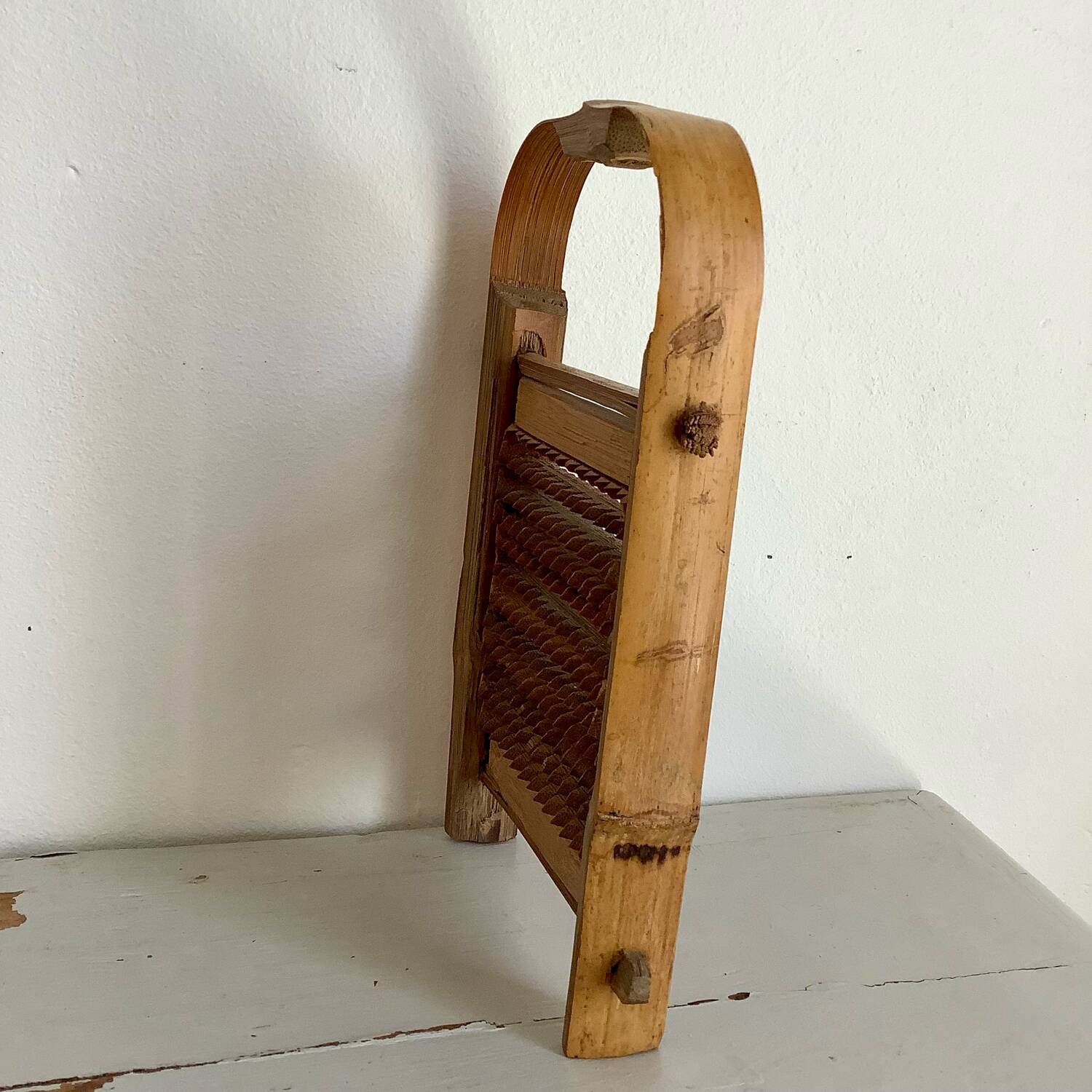 Bamboo ginger grater