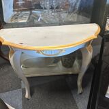 Console en bois peint