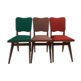 3 vintage chairs