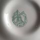 6 oyster plates moulin des loups france earthenware