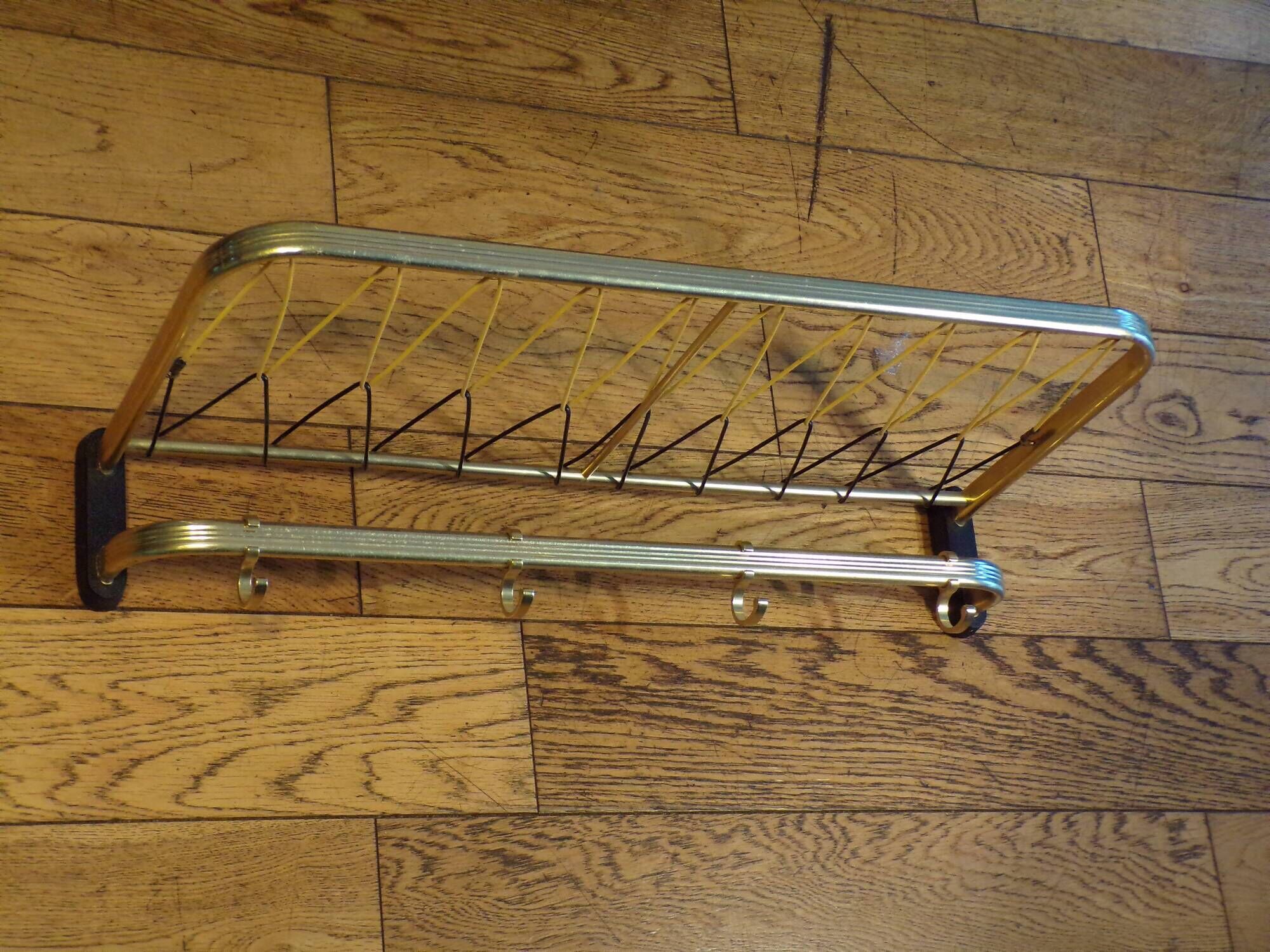 Train luggage rack style coat rack l=60cm