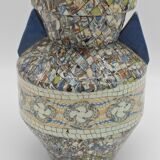 Gerbino vallauris art deco vase with propellers