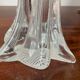 Pied de lampe en cristal 35cm